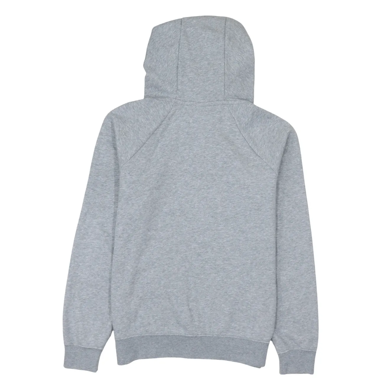 Nike Grey Hoodie Men's Small Printed Chest Logo Front Pocket Pullover Sweatshirt sold by Vintage Club product image thumbnail 2