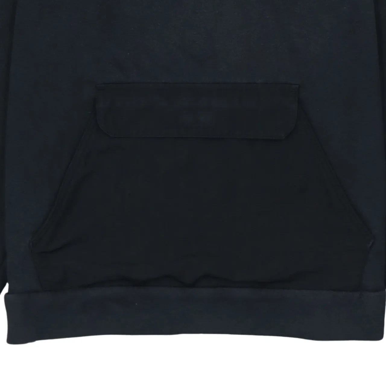 Adidas Black Hoodie Women’s Medium Embroidered Logo Three Stripe Sleeves Pullover Sweatshirt sold by Vintage Club product image thumbnail 4