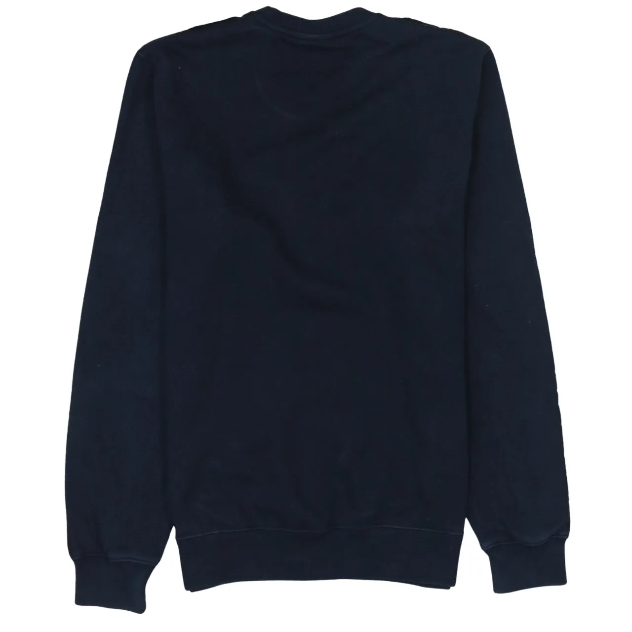 Champion Navy Blue Sweatshirt Women's Large Embroidered Logo Sleeve Tape Crewneck Pullover sold by Vintage Club product image thumbnail 2