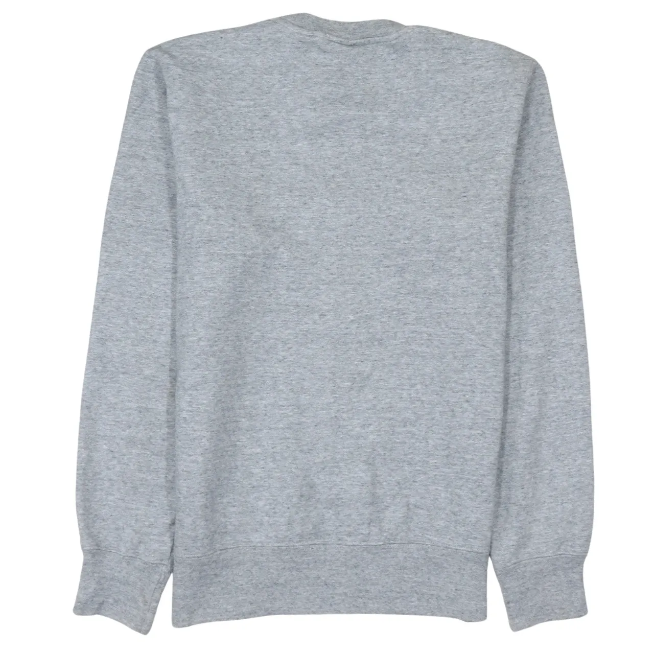 Champion Grey Sweatshirt Men's Small Embroidered Script Logo Crewneck Pullover Fleece Top sold by Vintage Club product image thumbnail 2