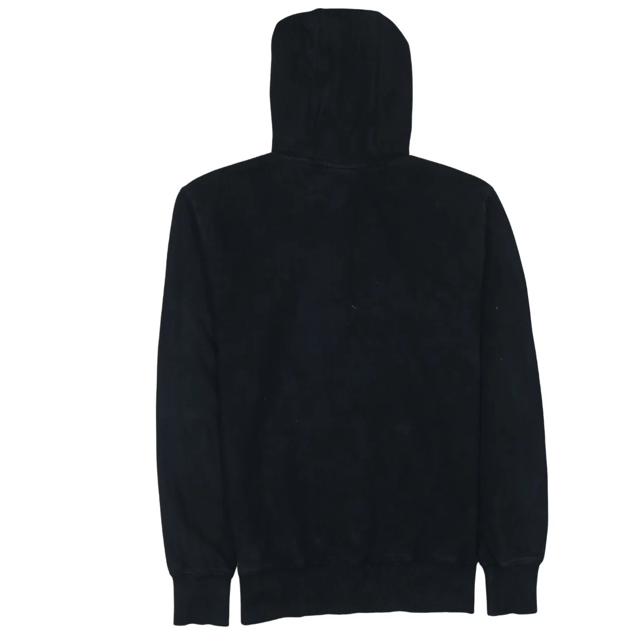 Ellesse Black Hoodie Women’s Small Printed Front Logo Pouch Pocket Pullover Sweatshirt sold by Vintage Club product image thumbnail 2