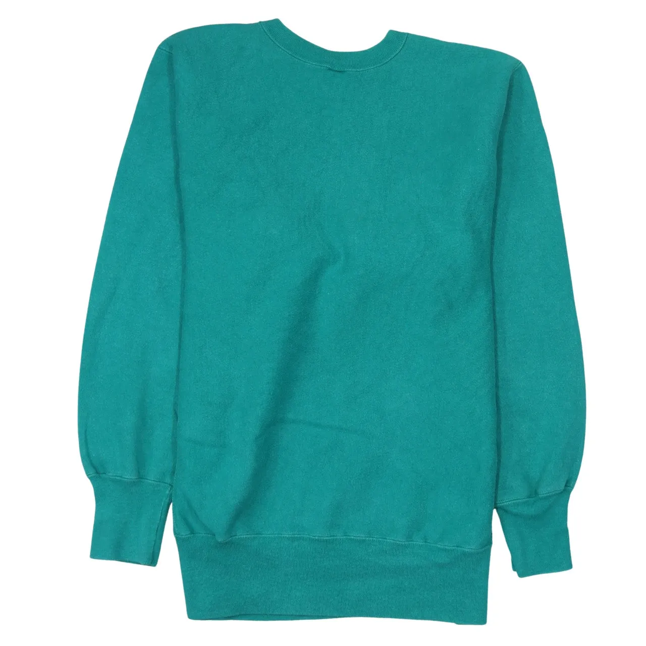 Champion Teal Green Sweatshirt Women's XLarge Embroidered Hockey Graphic Crewneck Pullover Fleece Top sold by Vintage Club product image thumbnail 2