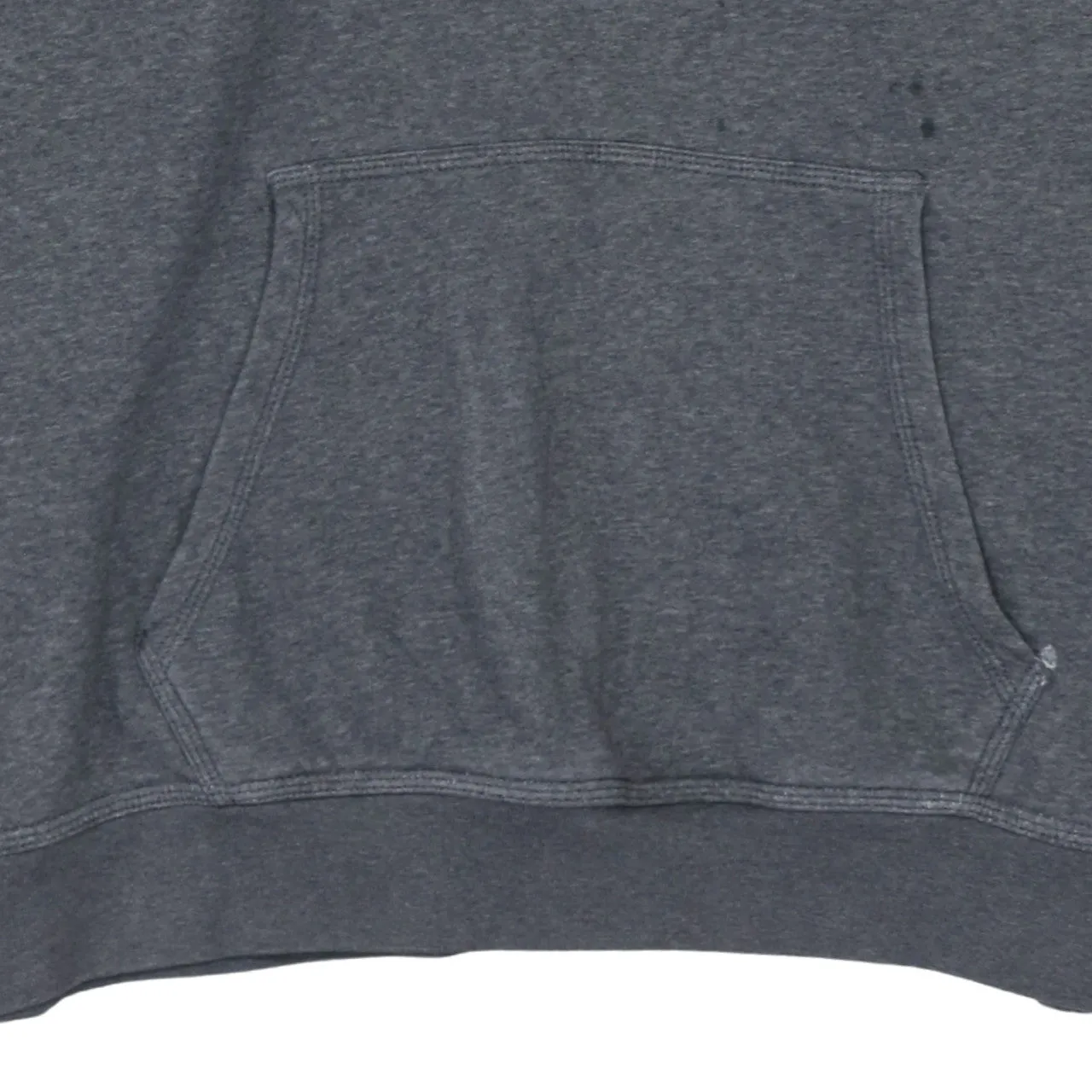 Nike Dark Grey Hoodie Men’s XLarge Embroidered Swoosh Front Pocket Pullover Sweatshirt sold by Vintage Club product image thumbnail 4