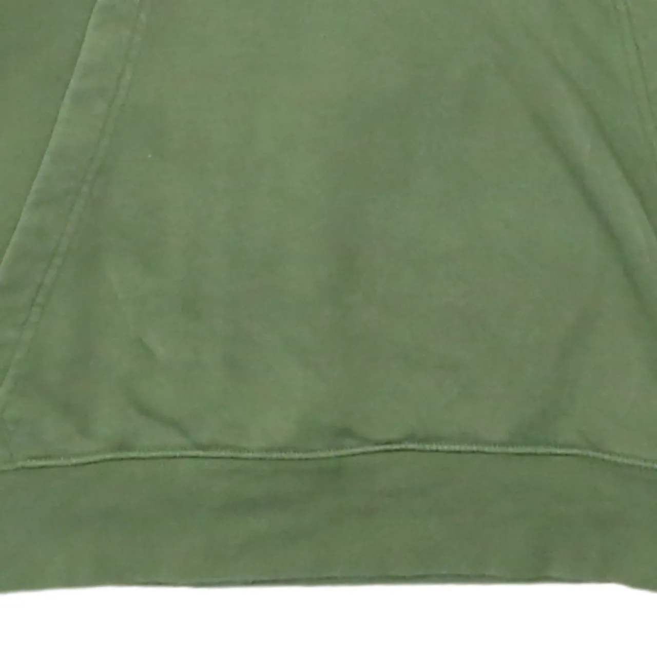 Nike Olive Green Hoodie Women’s Large Embroidered Swoosh Logo Taped Sleeve Pullover Sweatshirt sold by Vintage Club product image thumbnail 4