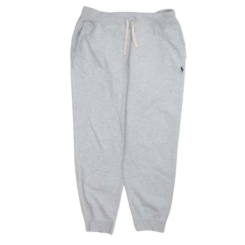 Polo Ralph Lauren Light Grey Joggers Men’s 36 Embroidered Pony Logo Fleece Sweatpants sold by Vintage Club