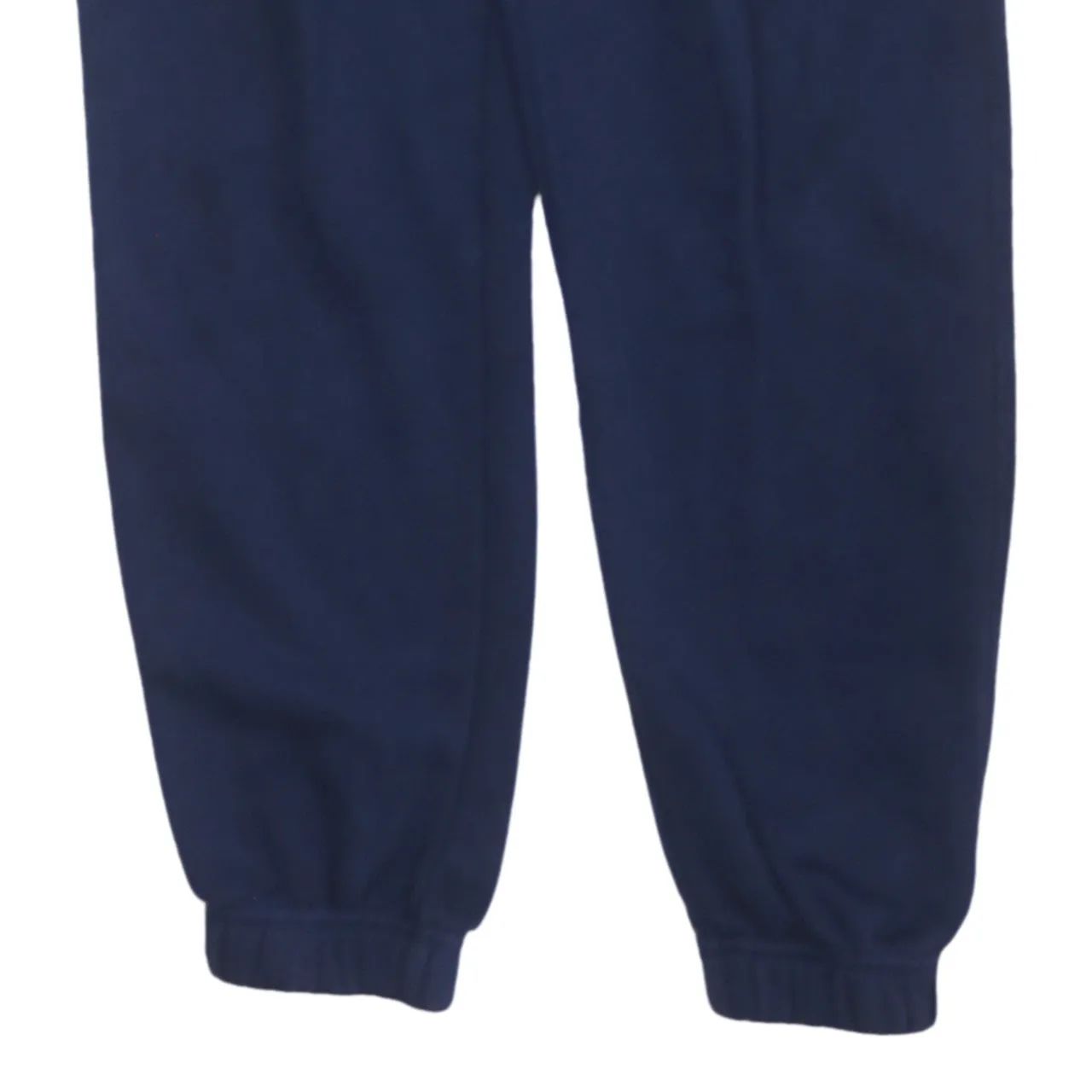 Nike Navy Blue Joggers Men's Small Embroidered Swoosh Elasticated Cuffs Fleece Sweatpants sold by Vintage Club product image thumbnail 4