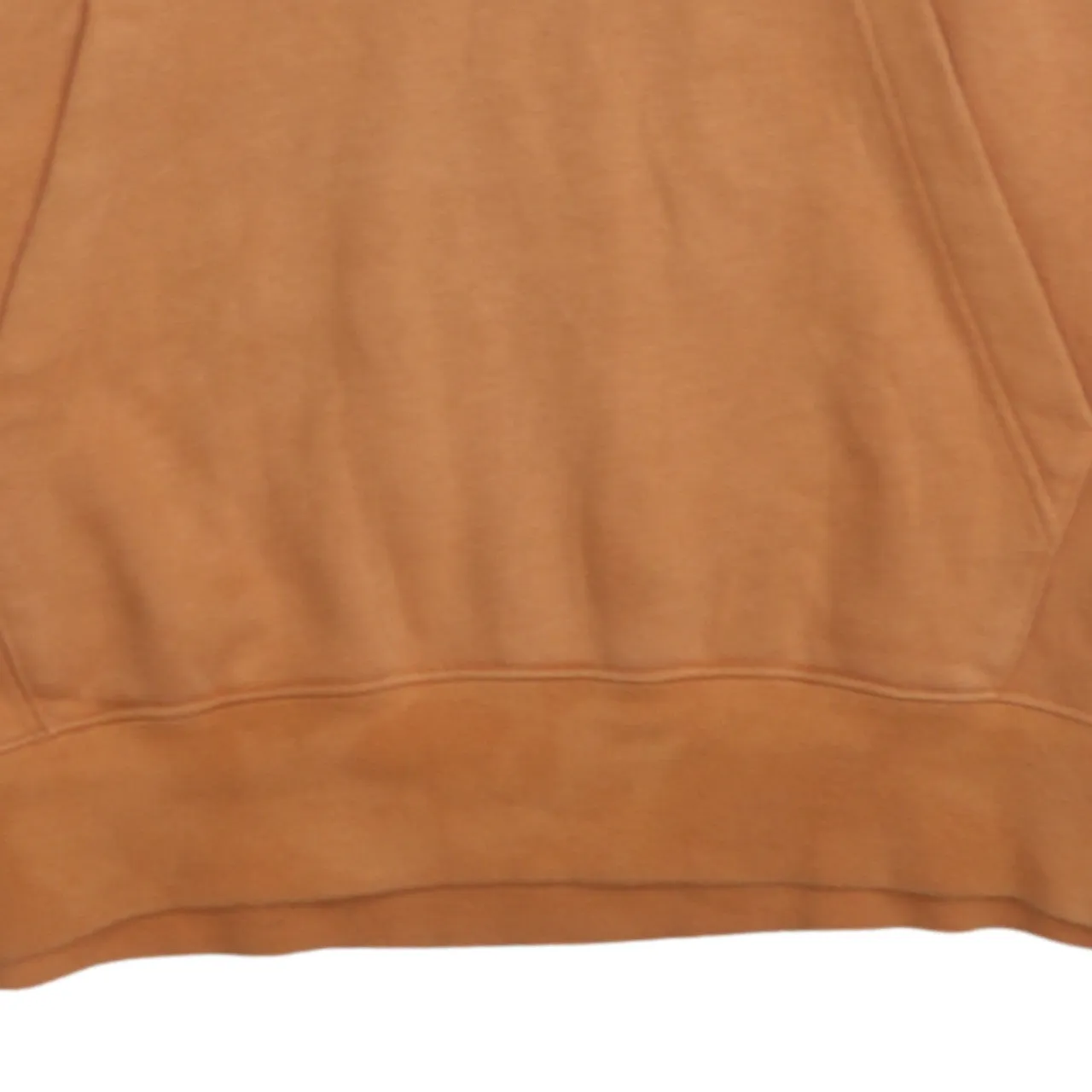 Nike Orange Hoodie Men's Medium Embroidered Swoosh Logo Front Pocket Pullover Sweatshirt sold by Vintage Club product image thumbnail 4