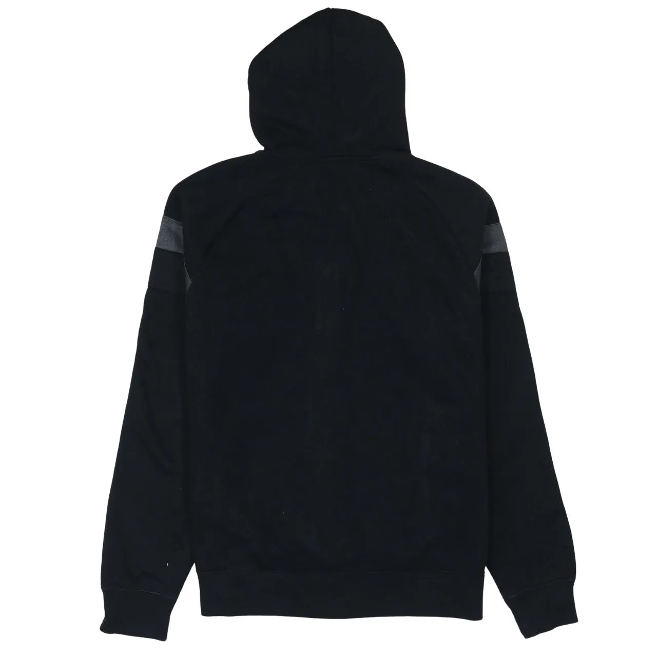 Champion Black Zip Hoodie Women’s Medium Embroidered C Logo Contrast Panels Pullover Jacket sold by Vintage Club product image thumbnail 2