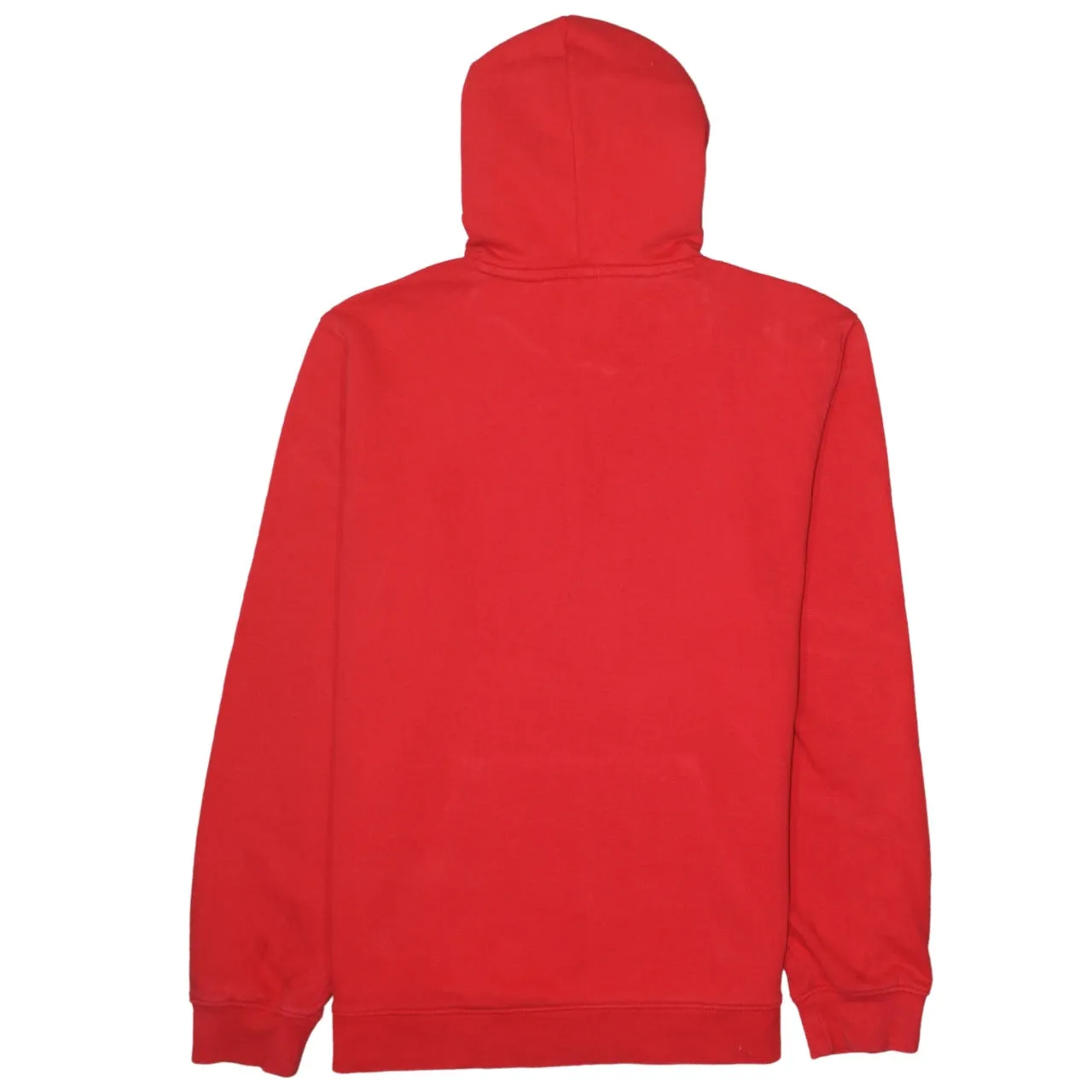 Champion Red Hoodie Women’s Large Embroidered Chest Logo Front Pocket Pullover Sweatshirt sold by Vintage Club product image thumbnail 2