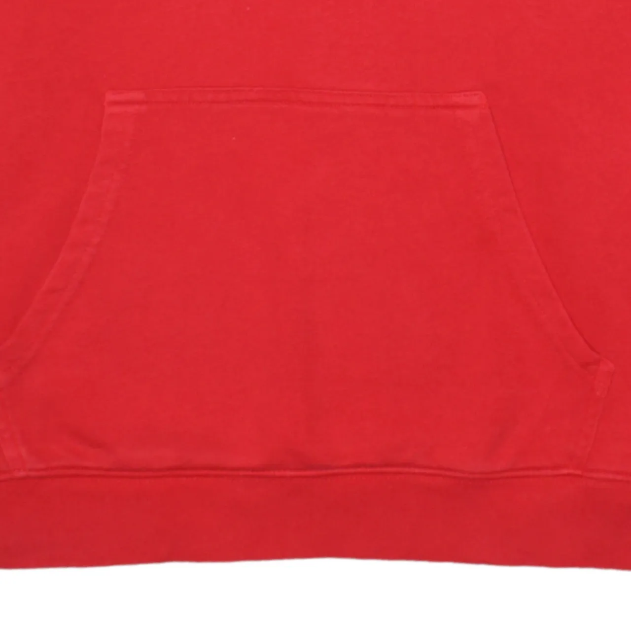 Champion Red Hoodie Women’s Large Embroidered Chest Logo Front Pocket Pullover Sweatshirt sold by Vintage Club product image thumbnail 4