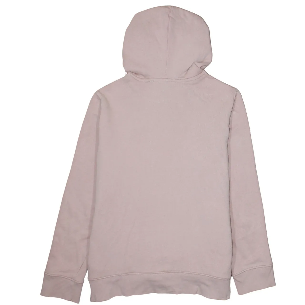 Adidas Pink Hoodie Women’s Large Trefoil Printed Logo Pullover Casual Sweatshirt Top sold by Vintage Club product image thumbnail 2