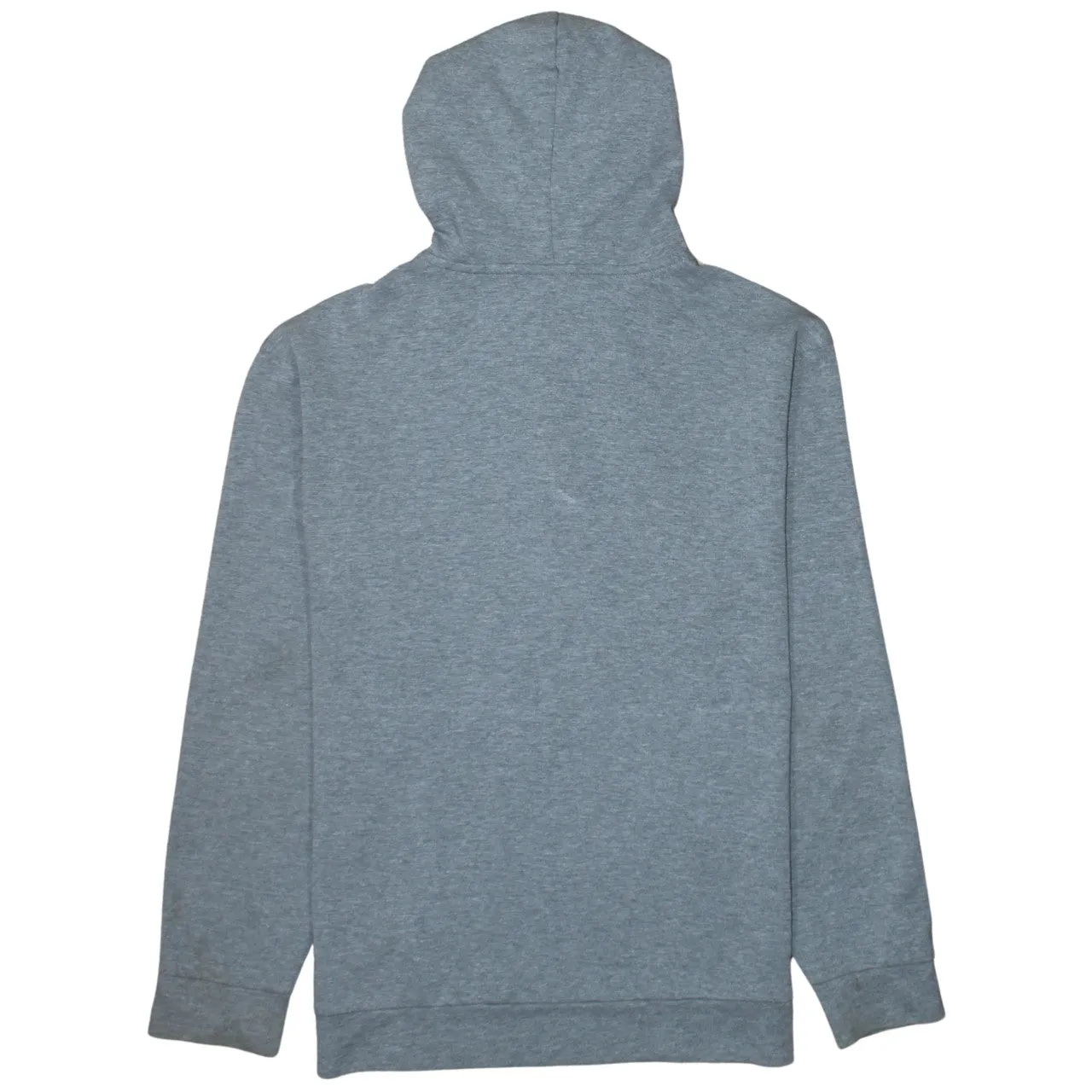 Puma Grey Half Zip Hoodie Men's Small Printed Logo Front Pocket Pullover Top sold by Vintage Club product image thumbnail 2