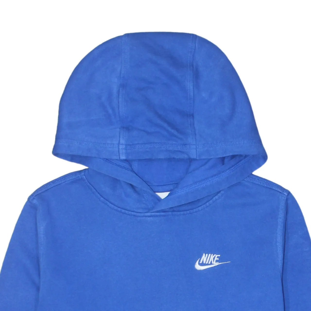 Nike Royal Blue Hoodie Women’s XLarge Embroidered Swoosh Front Pocket Pullover Sweatshirt sold by Vintage Club product image thumbnail 3