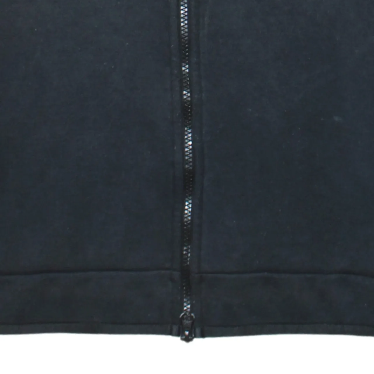 Nike Black Full Zip Hoodie Men's Medium Embroidered Swoosh Sleeve Zip Pocket Sweatshirt sold by Vintage Club product image thumbnail 4