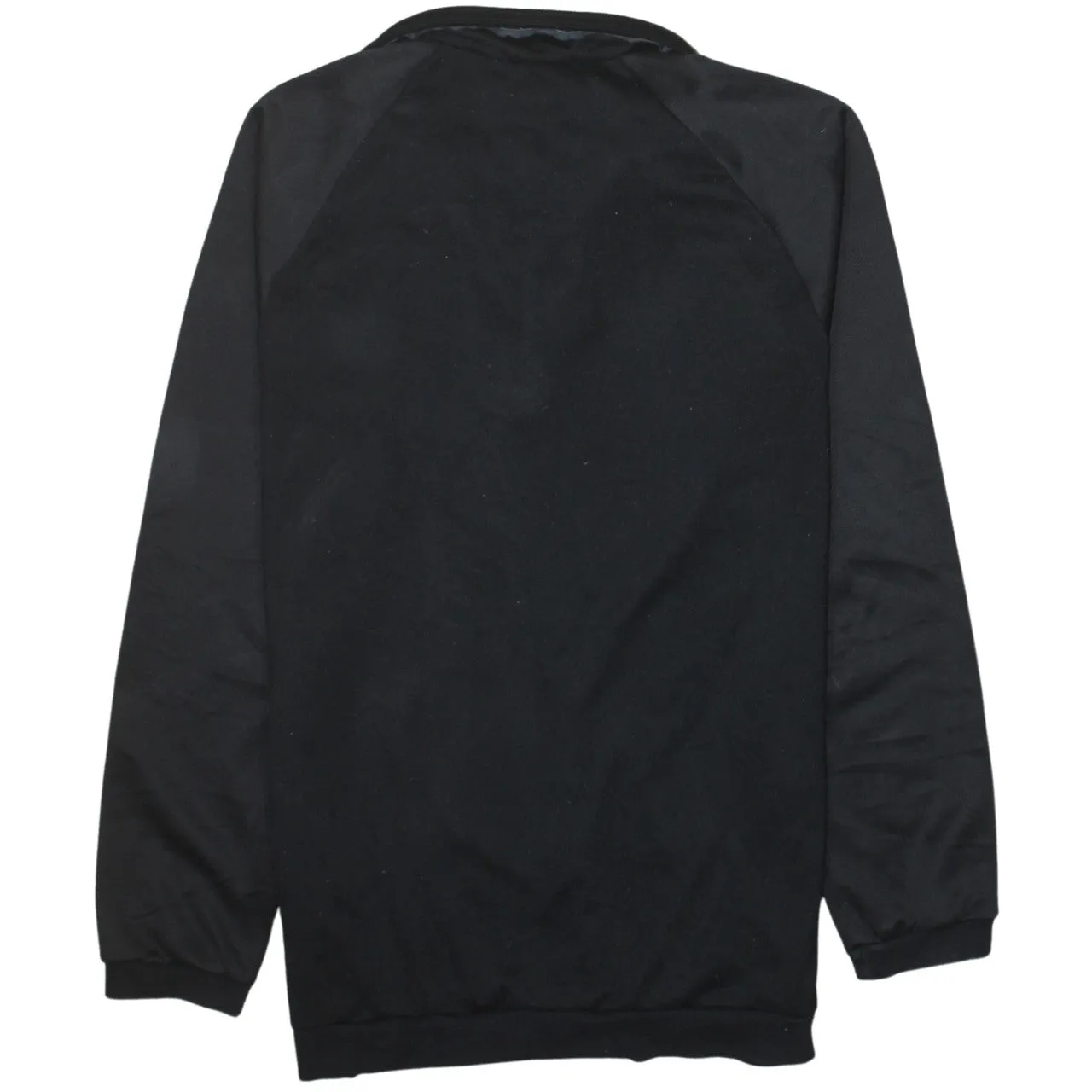 Adidas Black Quarter Zip Sweatshirt Women’s Large Aberdeen FC Crest Climalite Pullover Top sold by Vintage Club product image thumbnail 2