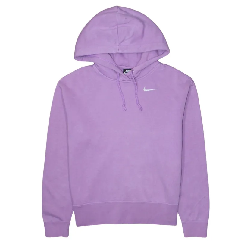 Nike Lilac Purple Hoodie Men's XSmall Embroidered Swoosh Logo Drawstring Pullover Sweatshirt sold by Vintage Club