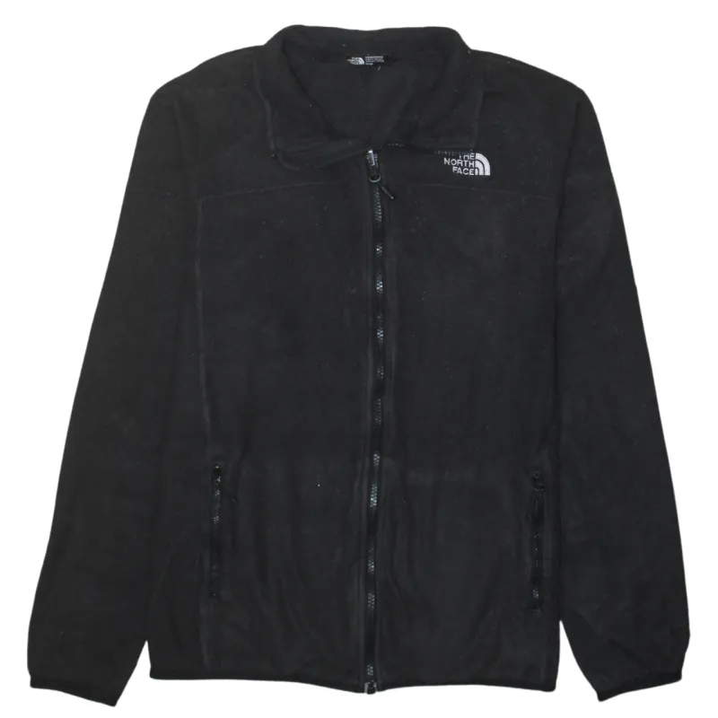 The North Face Black Fleece Jacket Men's Medium Embroidered Logo Zip Pockets Outdoor Top sold by Vintage Club