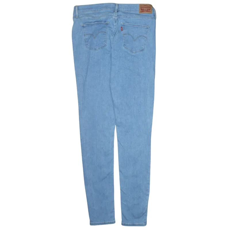 Levi Strauss &Co Light Blue Jeans Men's 34 Slim Fit Five Pocket Denim Trousers made by Levi's