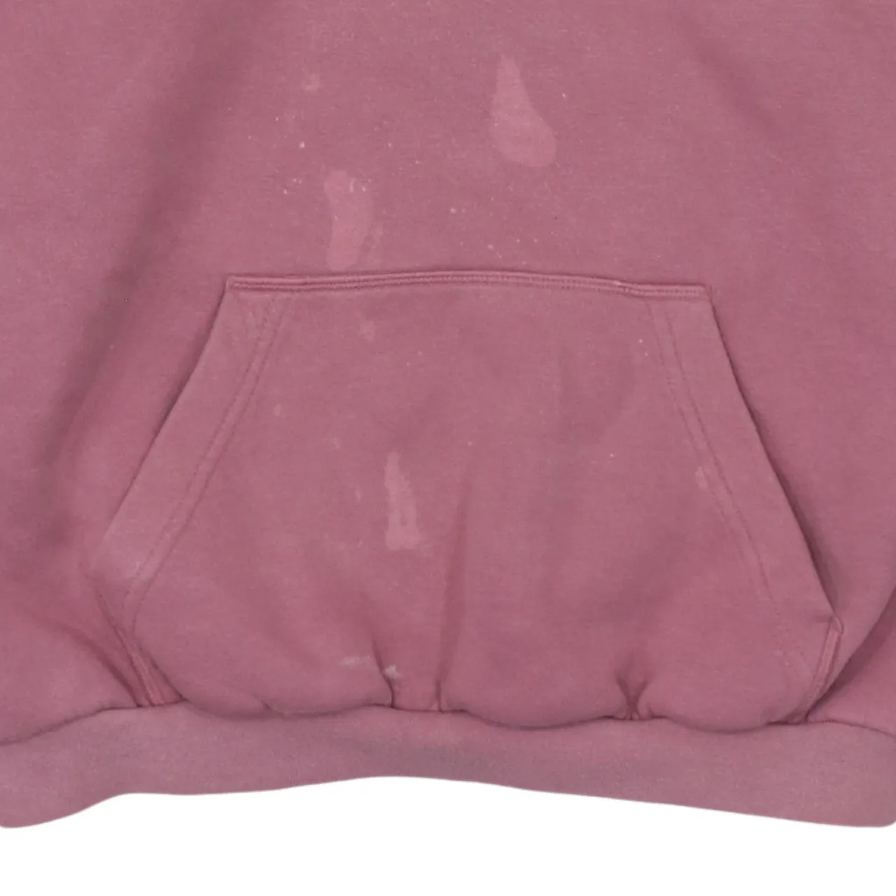 Adidas Mauve Pink Hoodie Women’s Large Printed Trefoil Logo Front Back Pullover Sweatshirt sold by Vintage Club product image thumbnail 4