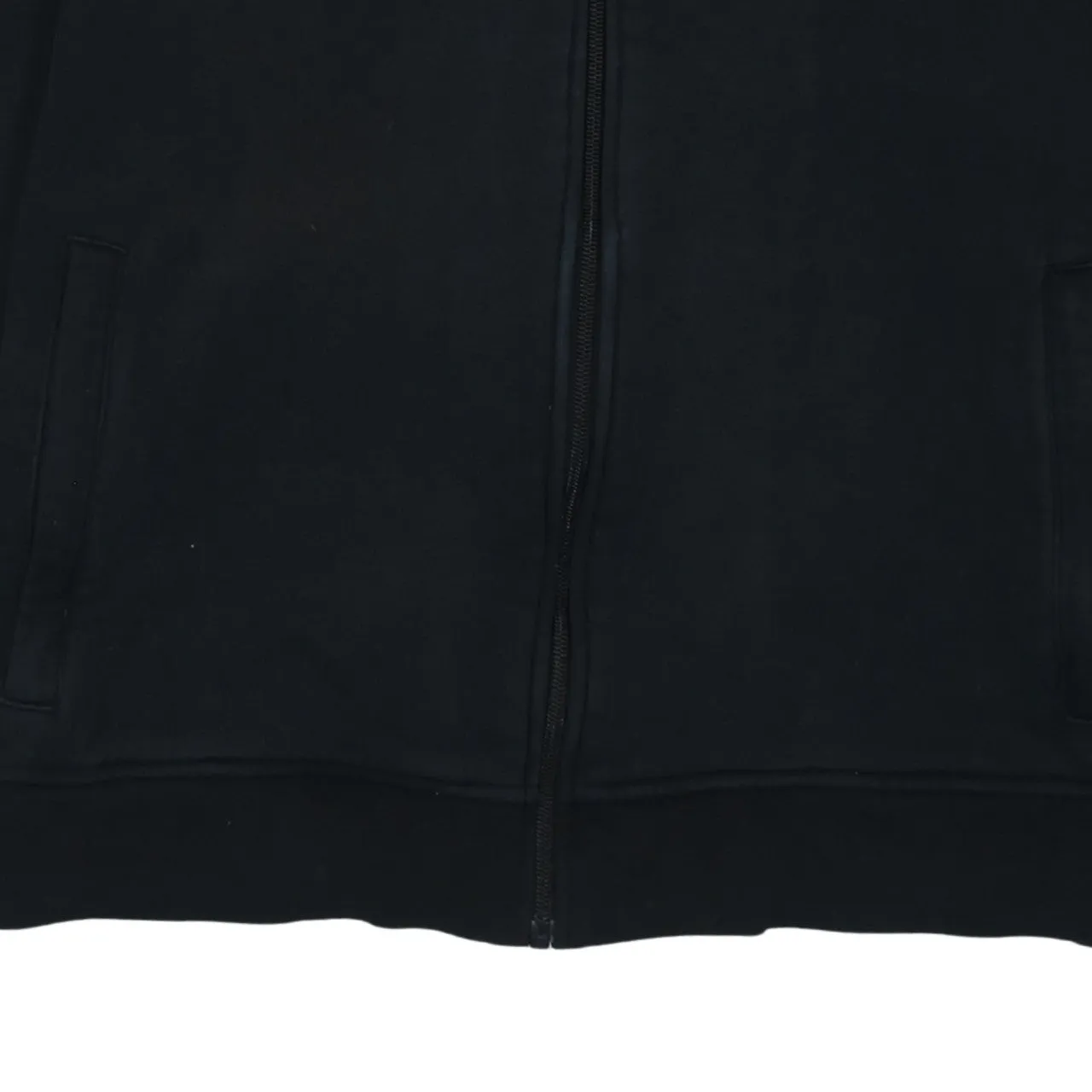 Lacoste Black Full Zip Hoodie Women’s XLarge Embroidered Croc Logo Pockets Fleece Sweatshirt sold by Vintage Club product image thumbnail 4