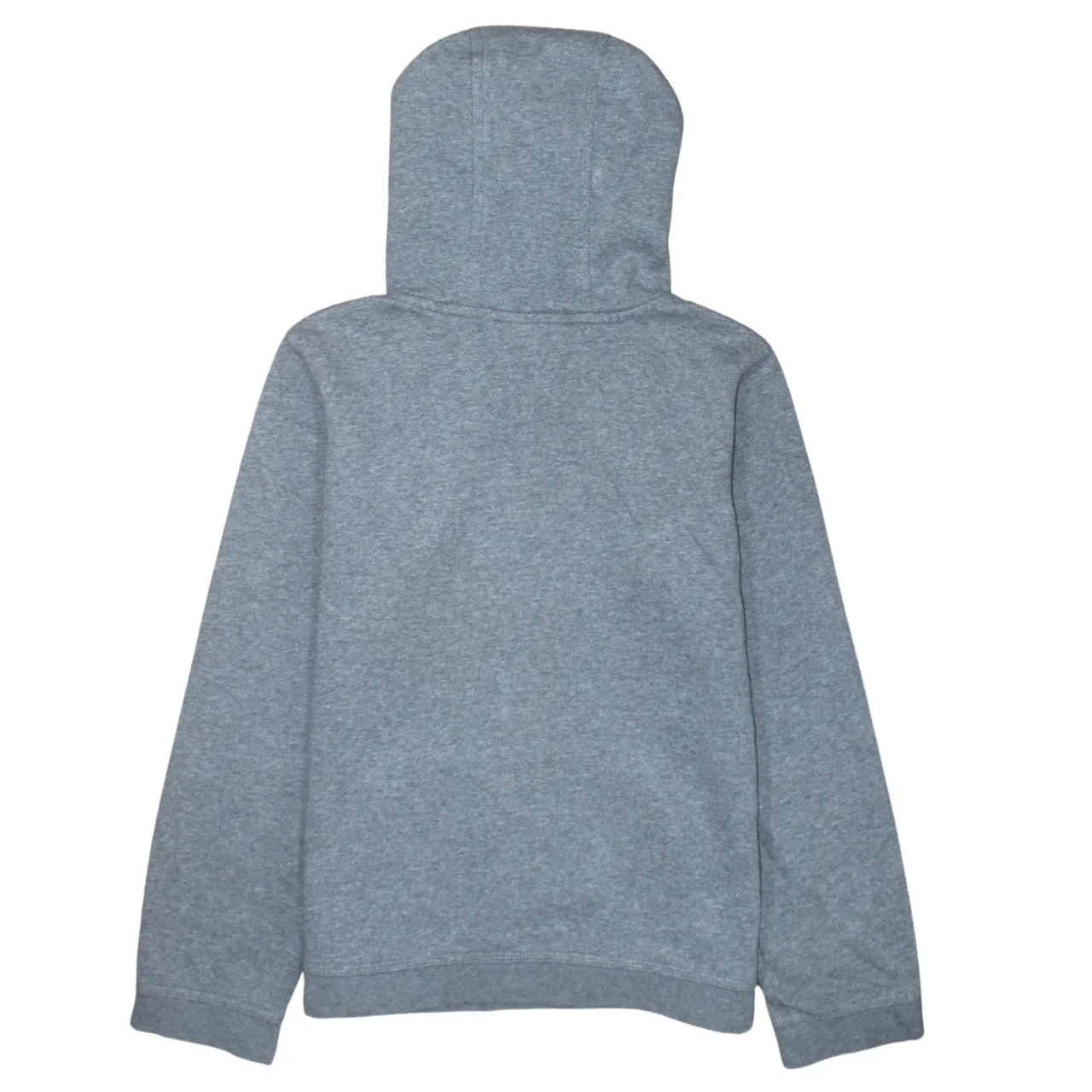 Nike Grey Hoodie Women's XLarge Printed Swoosh Logo Front Pocket Pullover Sweatshirt sold by Vintage Club product image thumbnail 2