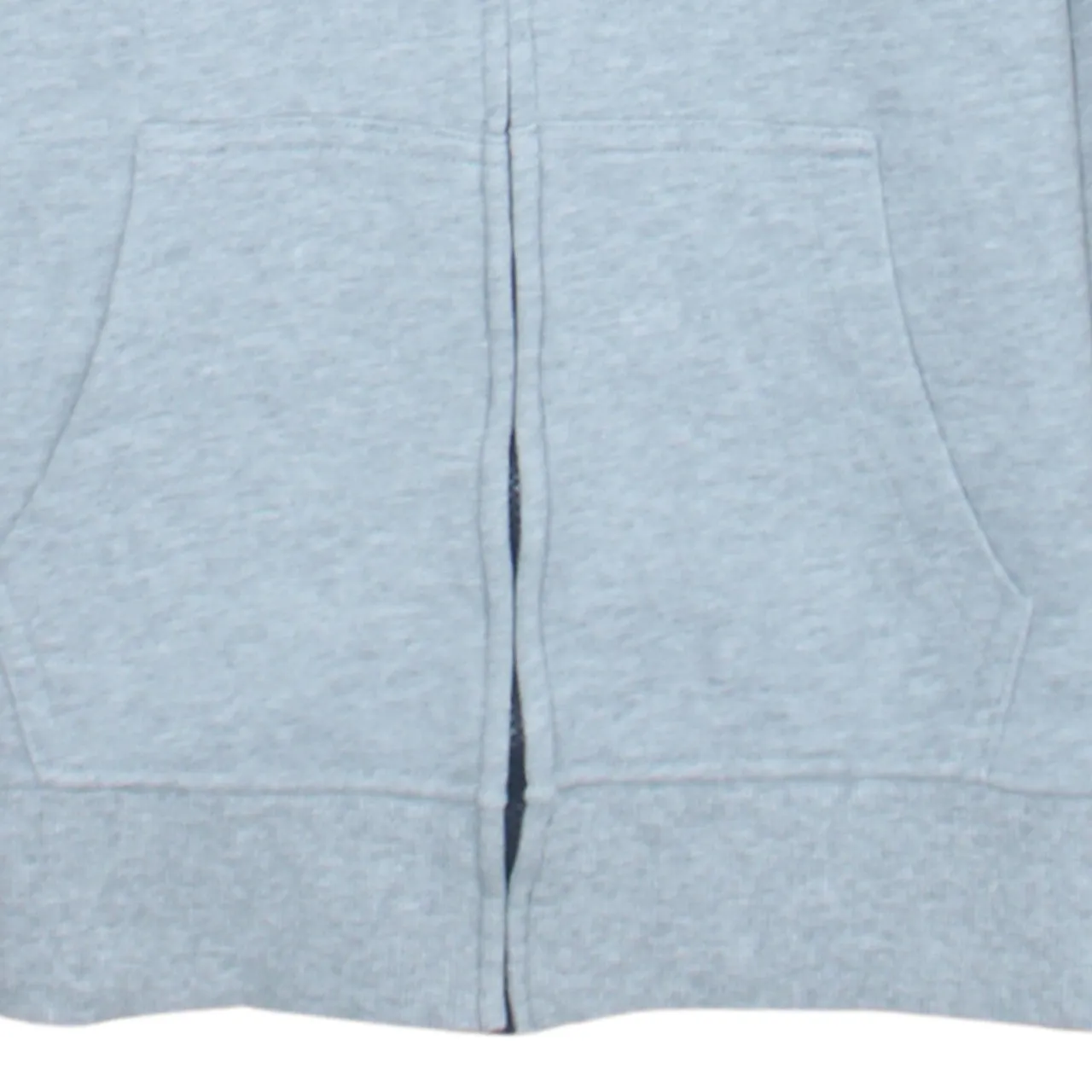 Tommy Hilfiger Light Grey Hoodie Women’s Small Zip Up Taped Sleeves Embroidered Logo Sweatshirt sold by Vintage Club product image thumbnail 4