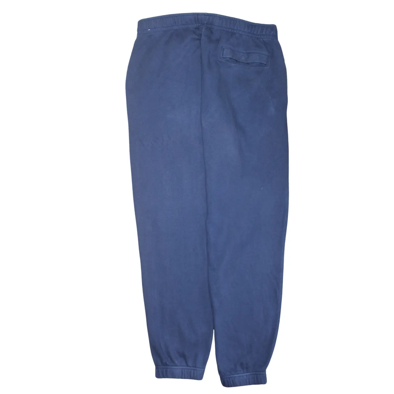 Nike Navy Blue Joggers Men’s XLarge Embroidered Swoosh Elastic Waist Cuffed Sweatpants sold by Vintage Club product image thumbnail 2