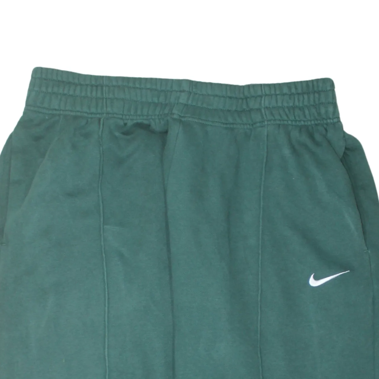 Nike Dark Green Joggers Sweatpants Men's Medium Embroidered Swoosh Elastic Cuffs Pockets sold by Vintage Club product image thumbnail 3