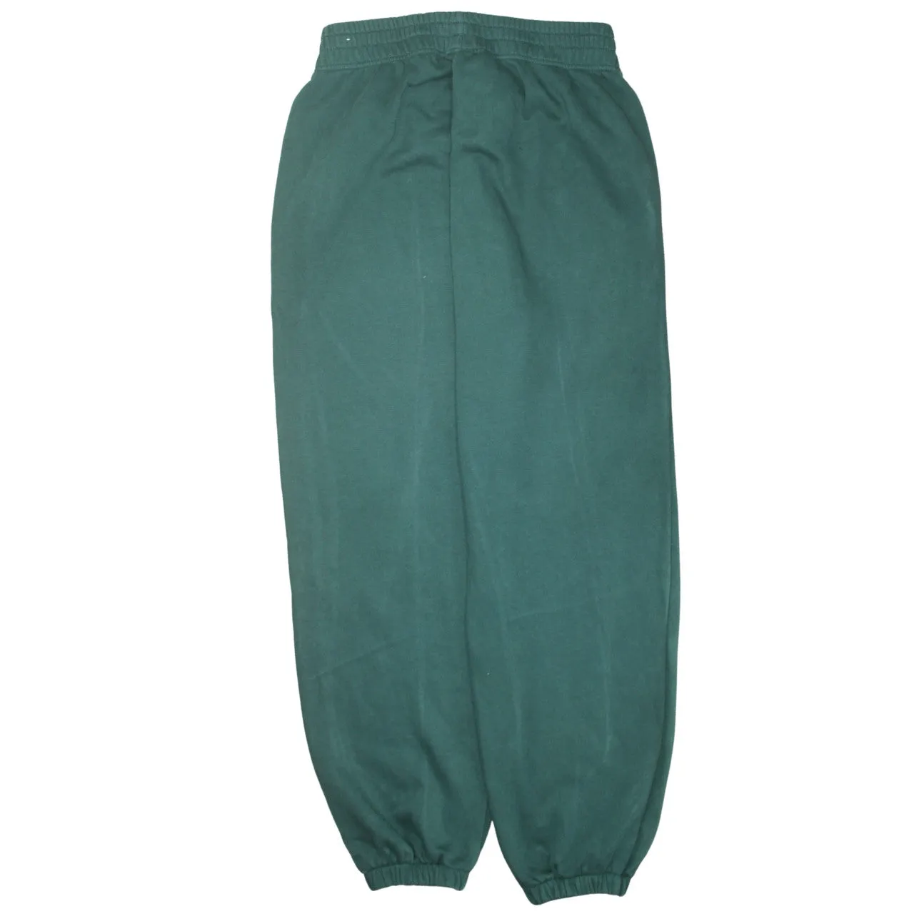 Nike Dark Green Joggers Sweatpants Men's Medium Embroidered Swoosh Elastic Cuffs Pockets sold by Vintage Club product image thumbnail 2