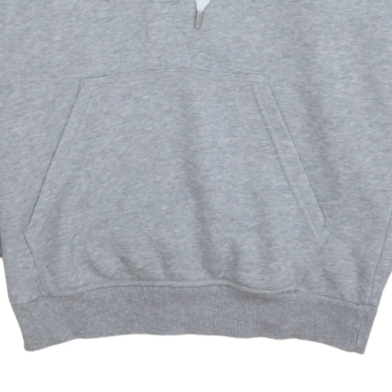 Adidas Grey Half Zip Hoodie Women’s XSmall Embroidered Trefoil Logo Beige Sleeve Panels Sweatshirt sold by Vintage Club product image thumbnail 4