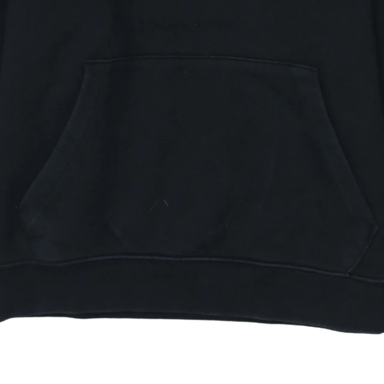 Nike Black Hoodie Women’s XLarge Printed Swoosh Logo Front Pouch Pullover Sweatshirt sold by Vintage Club product image thumbnail 4