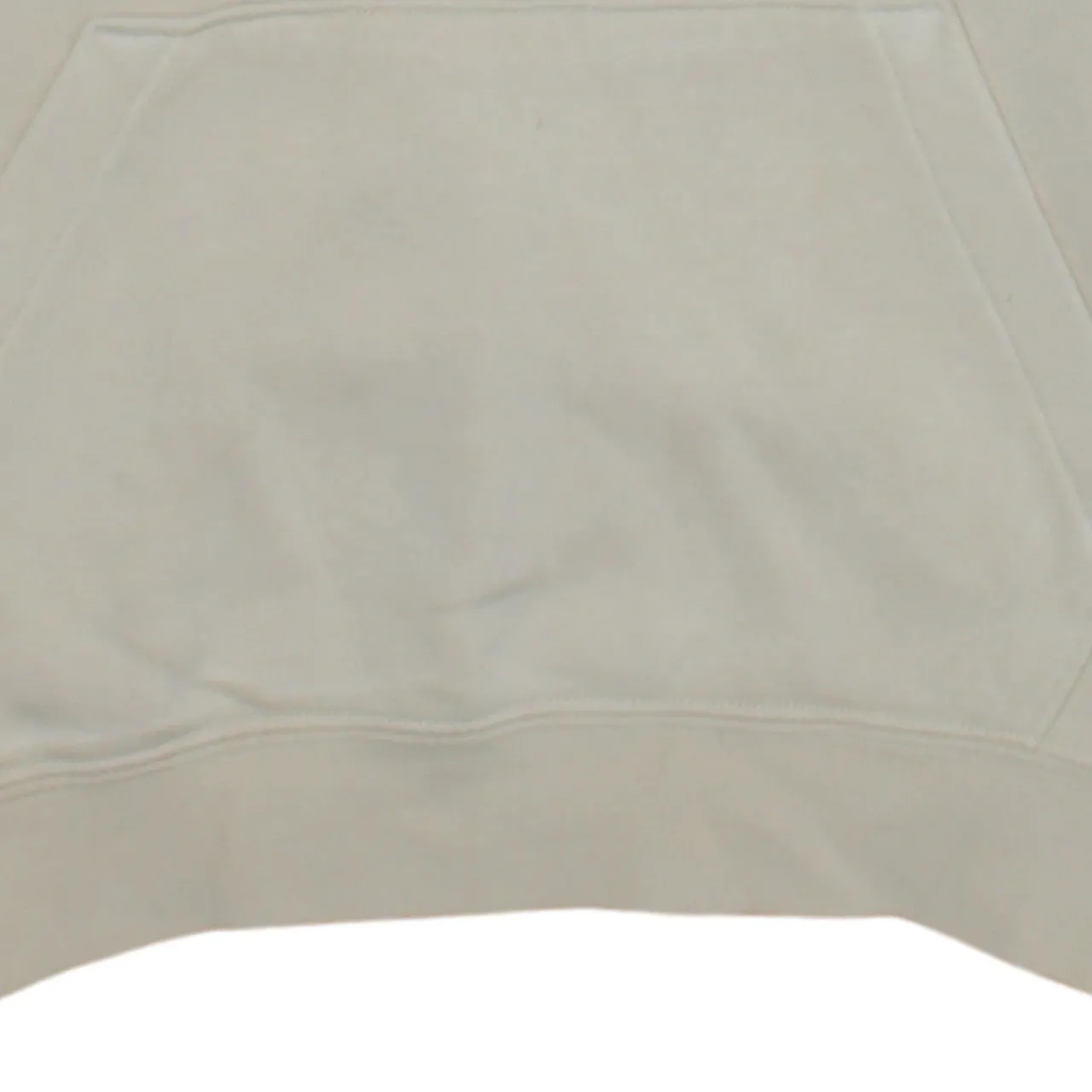 Nike Beige Cream Hoodie Men’s XSmall Embroidered Swoosh Logo Front Pocket Pullover Sweatshirt sold by Vintage Club product image thumbnail 4