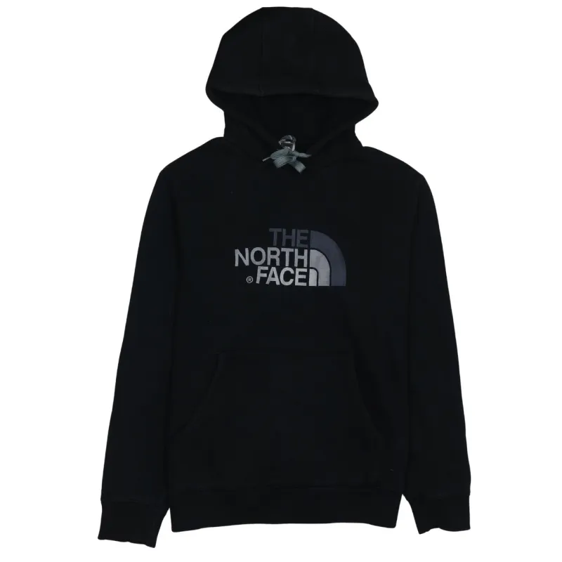 The North Face Black Hoodie Women's Large Embroidered Logo Front Pouch Fleece Pullover Sweatshirt made by The North Face