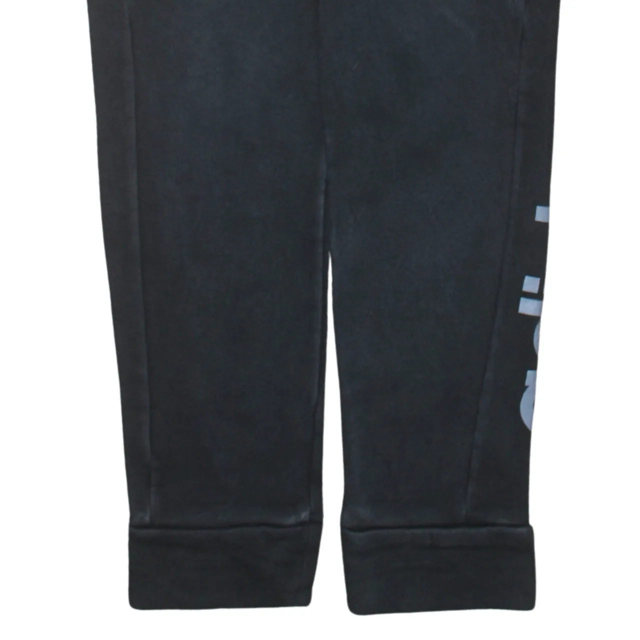 Adidas Black Joggers Men's Small Three Stripe Side Logo Cuffed Sweatpants Track Bottoms sold by Vintage Club product image thumbnail 4