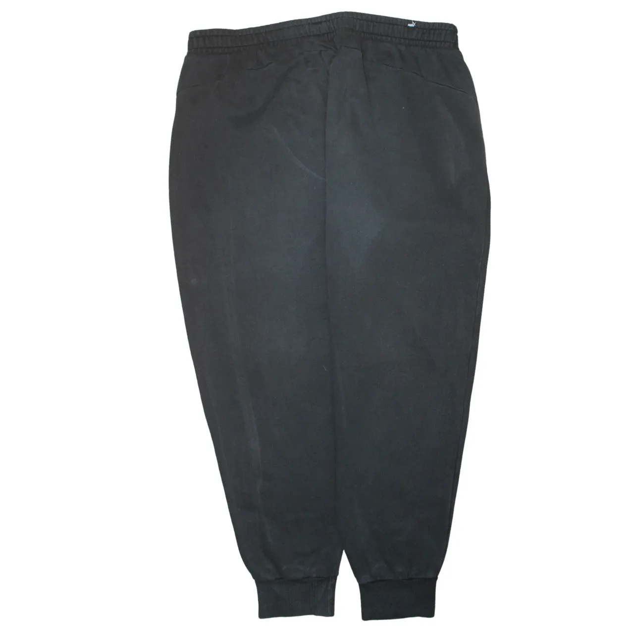 Puma Black Joggers Men’s XXLarge Elastic Waist Cuffed Hem Embroidered Logo Sweatpants sold by Vintage Club product image thumbnail 2