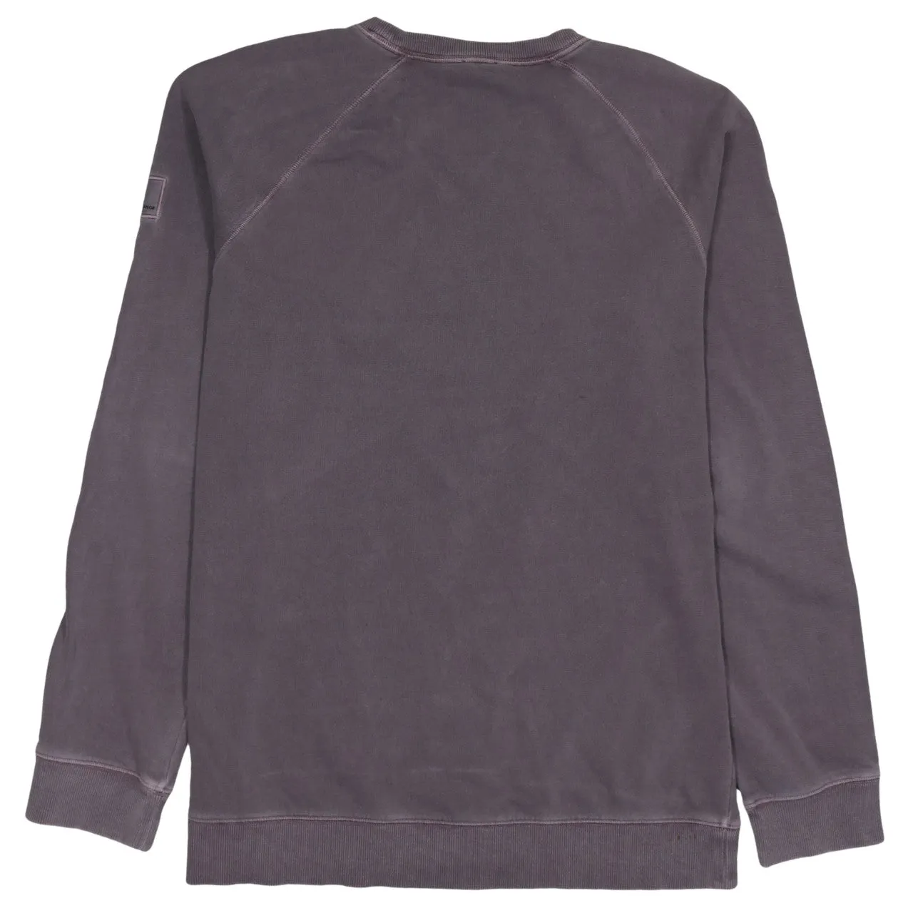 HUGO BOSS Faded Brown Sweatshirt Women’s XXL Raglan Sleeves Minimal Logo Crewneck Pullover sold by Vintage Club product image thumbnail 2