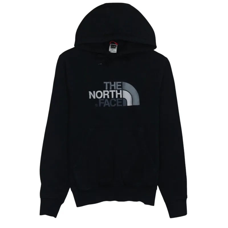 The North Face Black Hoodie Men's Small Embroidered Big Logo Front Pocket Pullover Sweatshirt made by The North Face