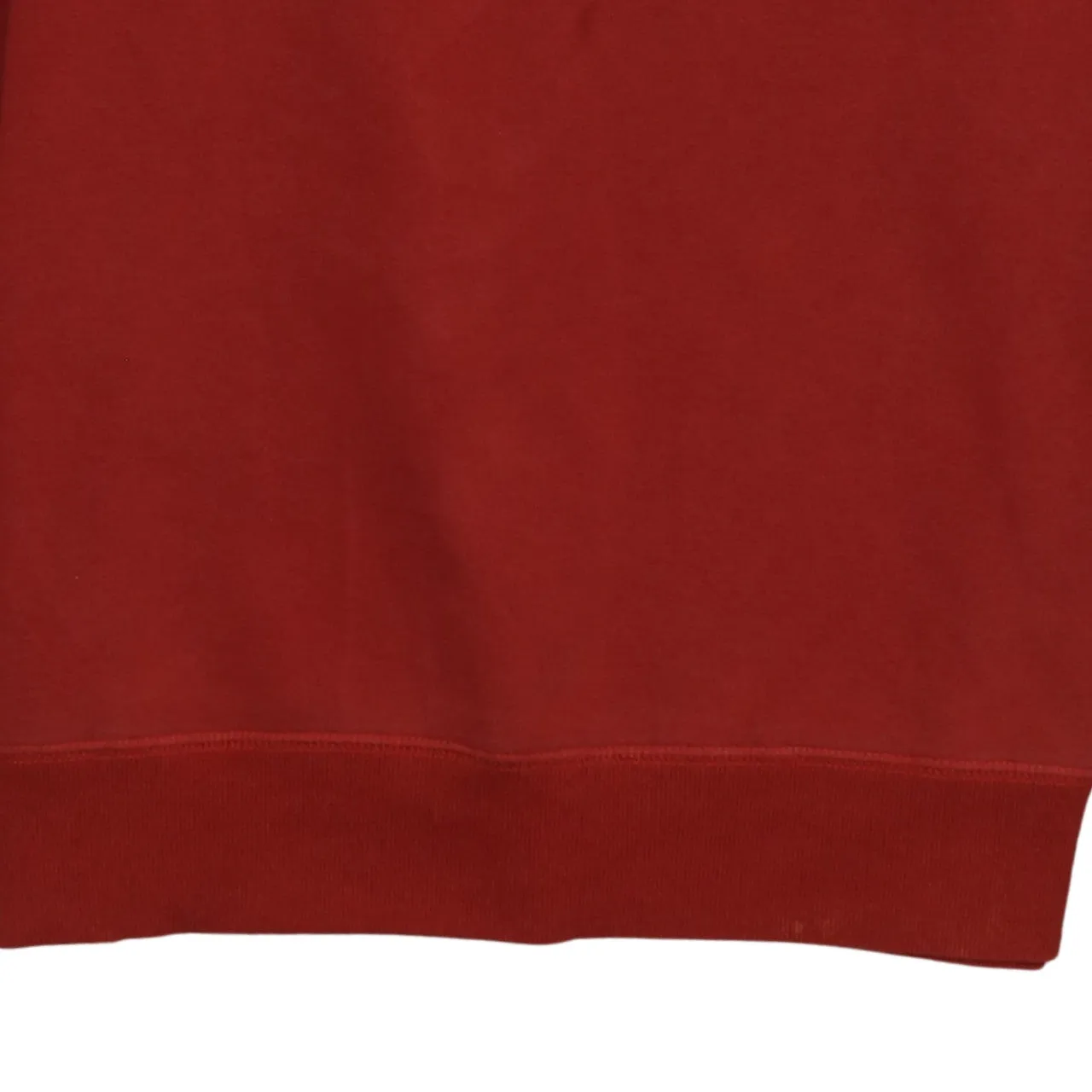 Champion Burgundy Red Sweatshirt Women’s Large Printed Script Logo Crewneck Pullover Fleece Top sold by Vintage Club product image thumbnail 4