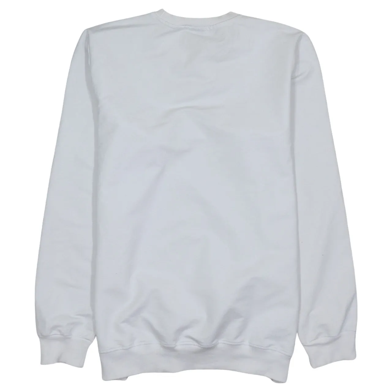 Nike White Sweatshirt Women’s XLarge Embroidered Swoosh Logo Crewneck Pullover Top sold by Vintage Club product image thumbnail 2