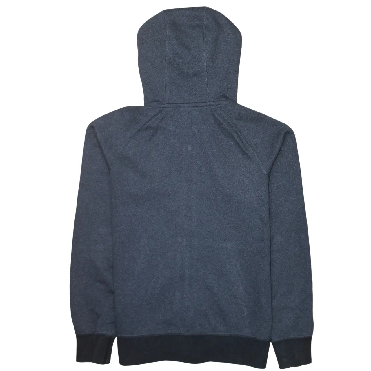 Nike Dark Navy Blue Hoodie Men's Medium Full Zip Embroidered Chest Logo Pockets Sweatshirt sold by Vintage Club product image thumbnail 2