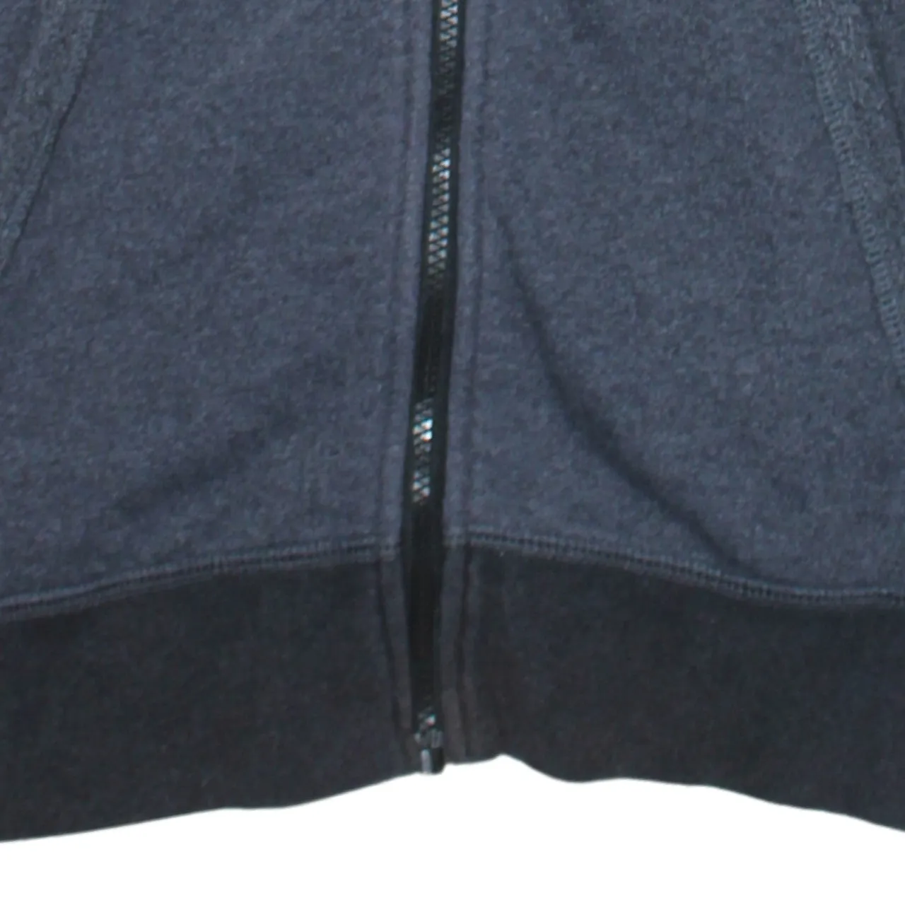 Nike Dark Navy Blue Hoodie Men's Medium Full Zip Embroidered Chest Logo Pockets Sweatshirt sold by Vintage Club product image thumbnail 4