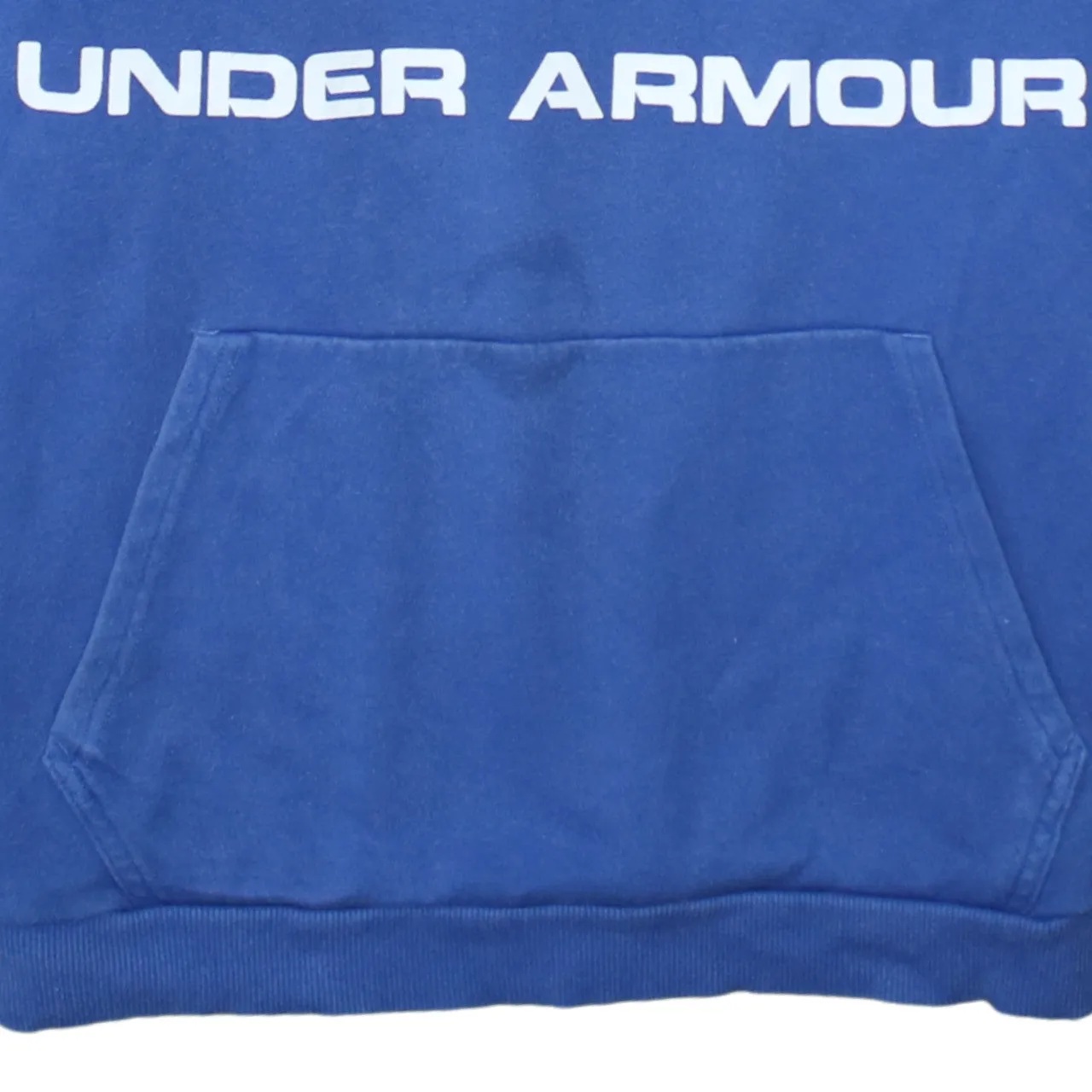Under Armour Blue Hoodie Women’s XLarge Printed Logo Front Pocket Pullover Sweatshirt sold by Vintage Club product image thumbnail 4