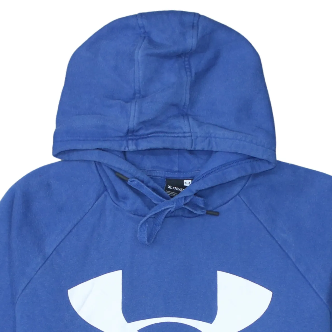 Under Armour Blue Hoodie Women’s XLarge Printed Logo Front Pocket Pullover Sweatshirt sold by Vintage Club product image thumbnail 3