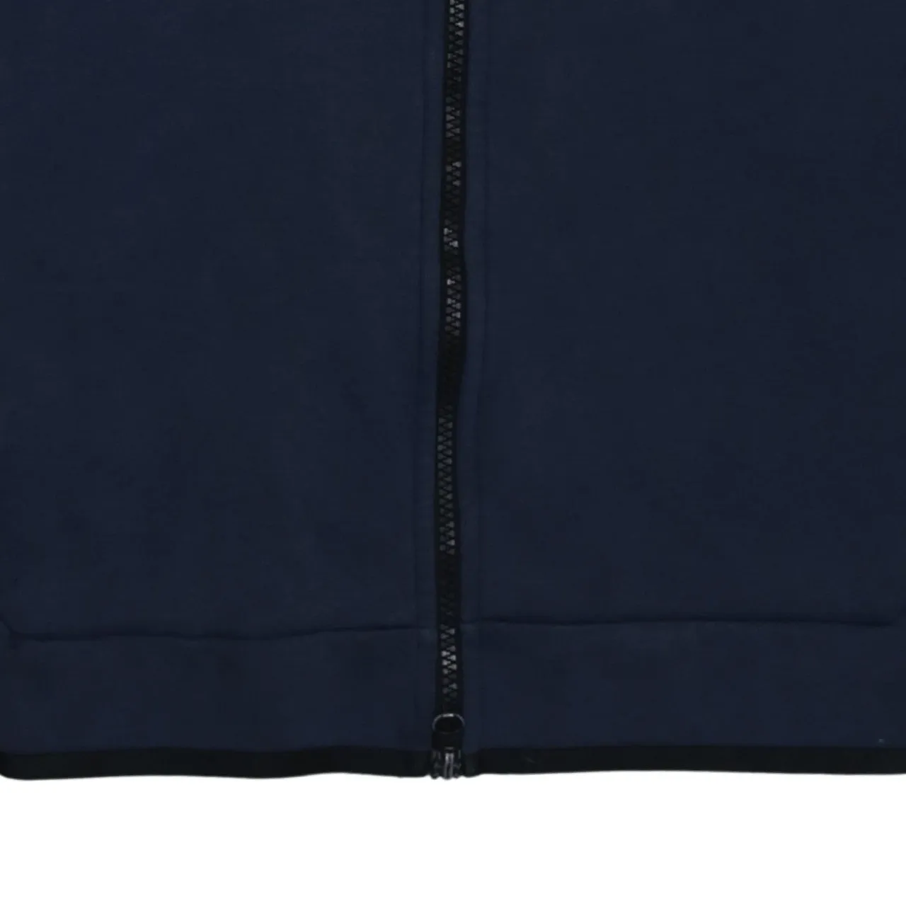 Nike Navy Blue Full Zip Hoodie Men’s Small Arm Pocket Chevron Detail Hooded Sweatshirt sold by Vintage Club product image thumbnail 4