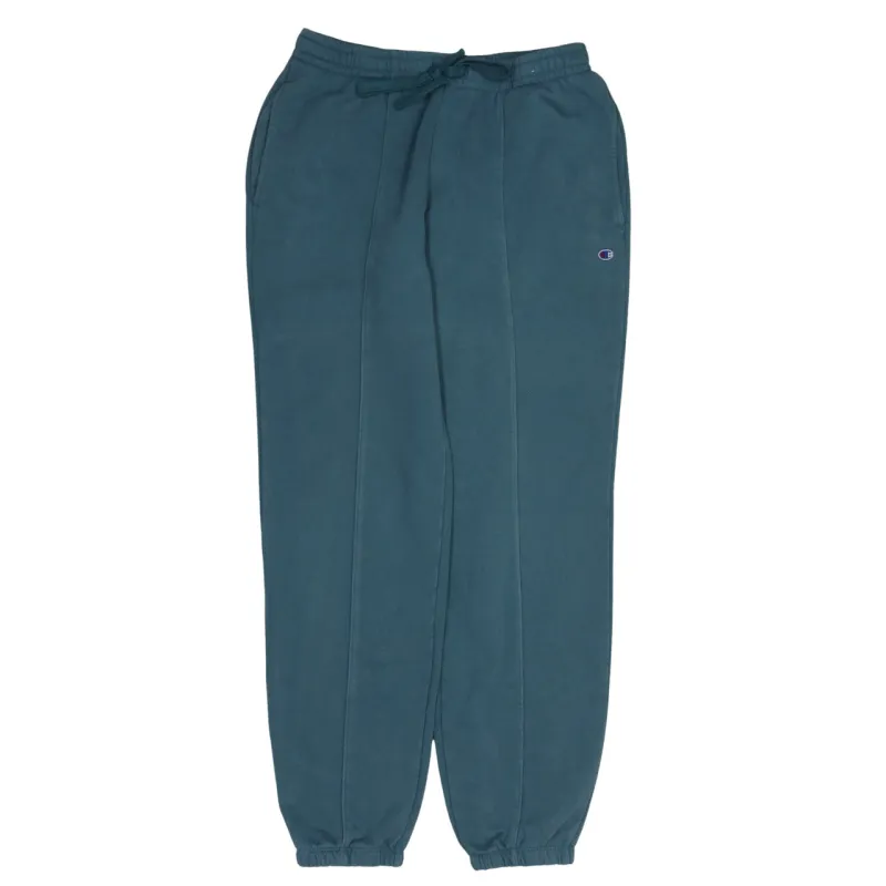Champion Teal Joggers Men’s Medium Embroidered C Logo Fleece Lined Sweatpants sold by Vintage Club
