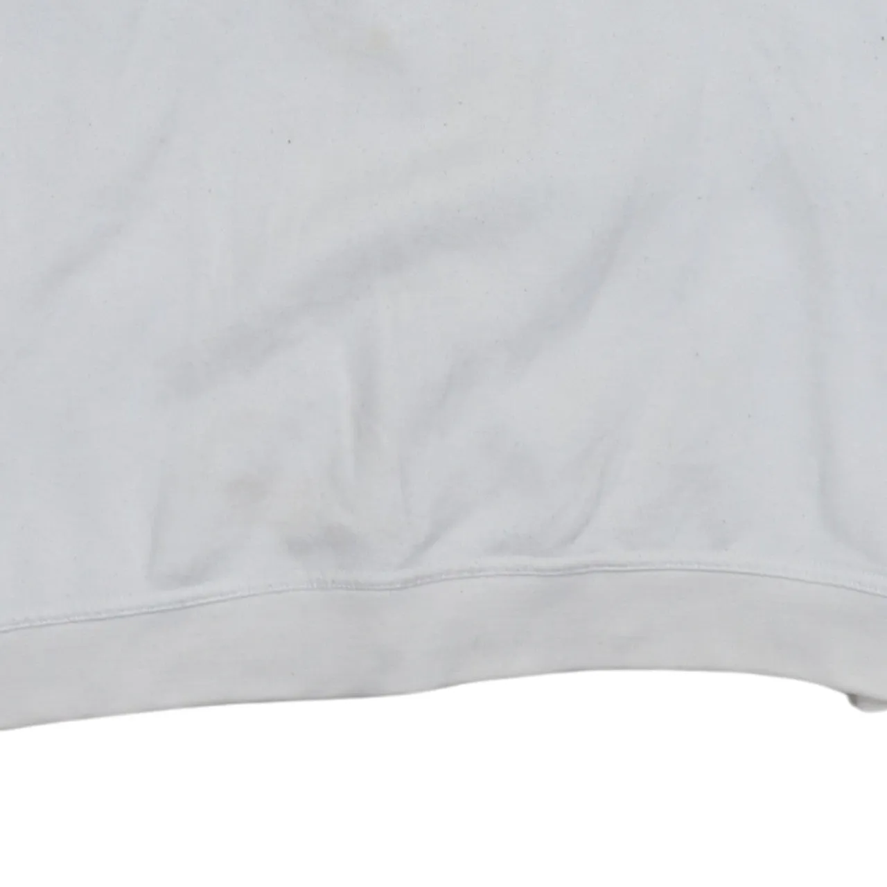 Ellesse White Sweatshirt Women’s XLarge Embroidered Logo Stripe Collar Cuffs Pullover Jumper sold by Vintage Club product image thumbnail 4