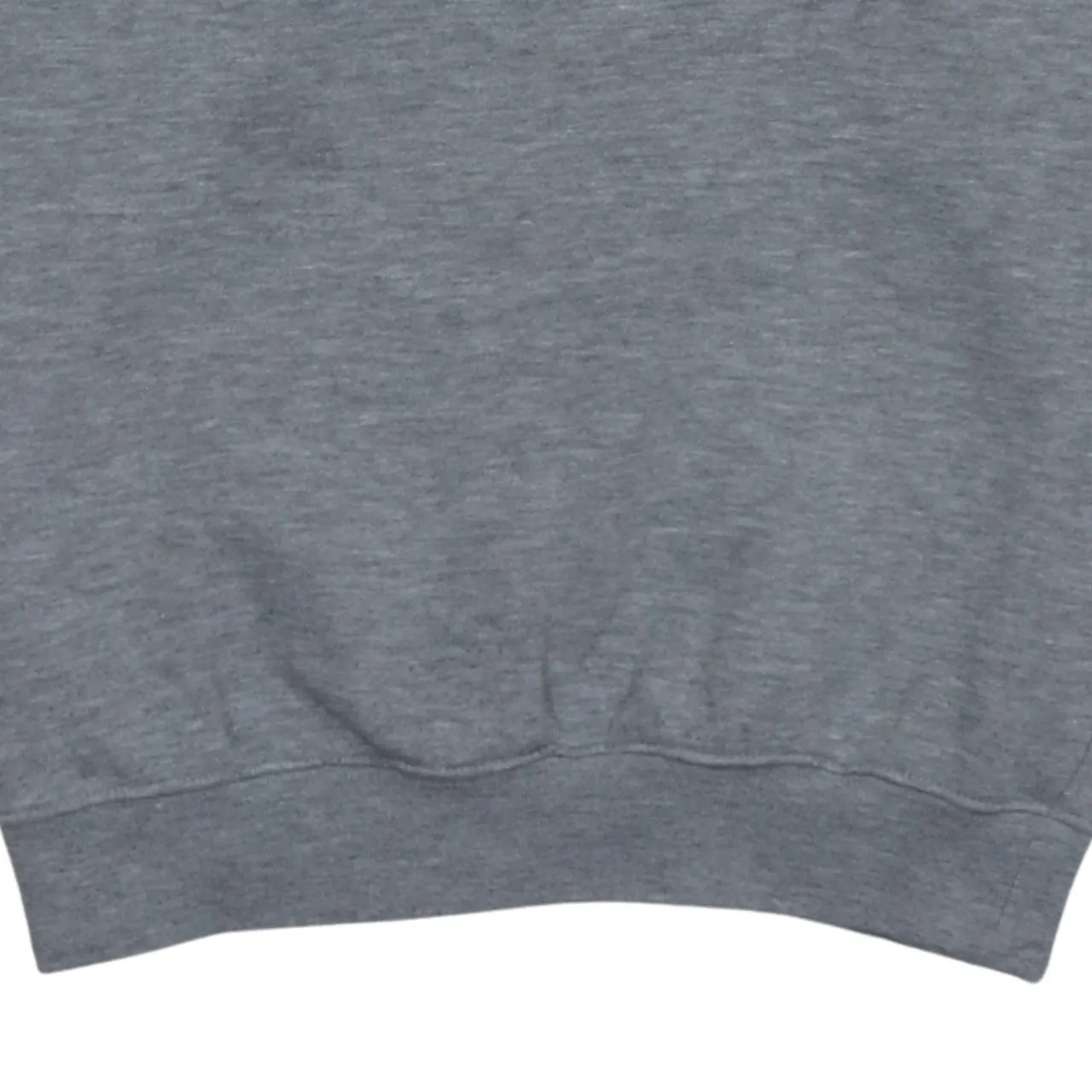 Adidas Grey Sweatshirt Women’s Large Navy Three Stripe Sleeves Embroidered Logo Pullover sold by Vintage Club product image thumbnail 4