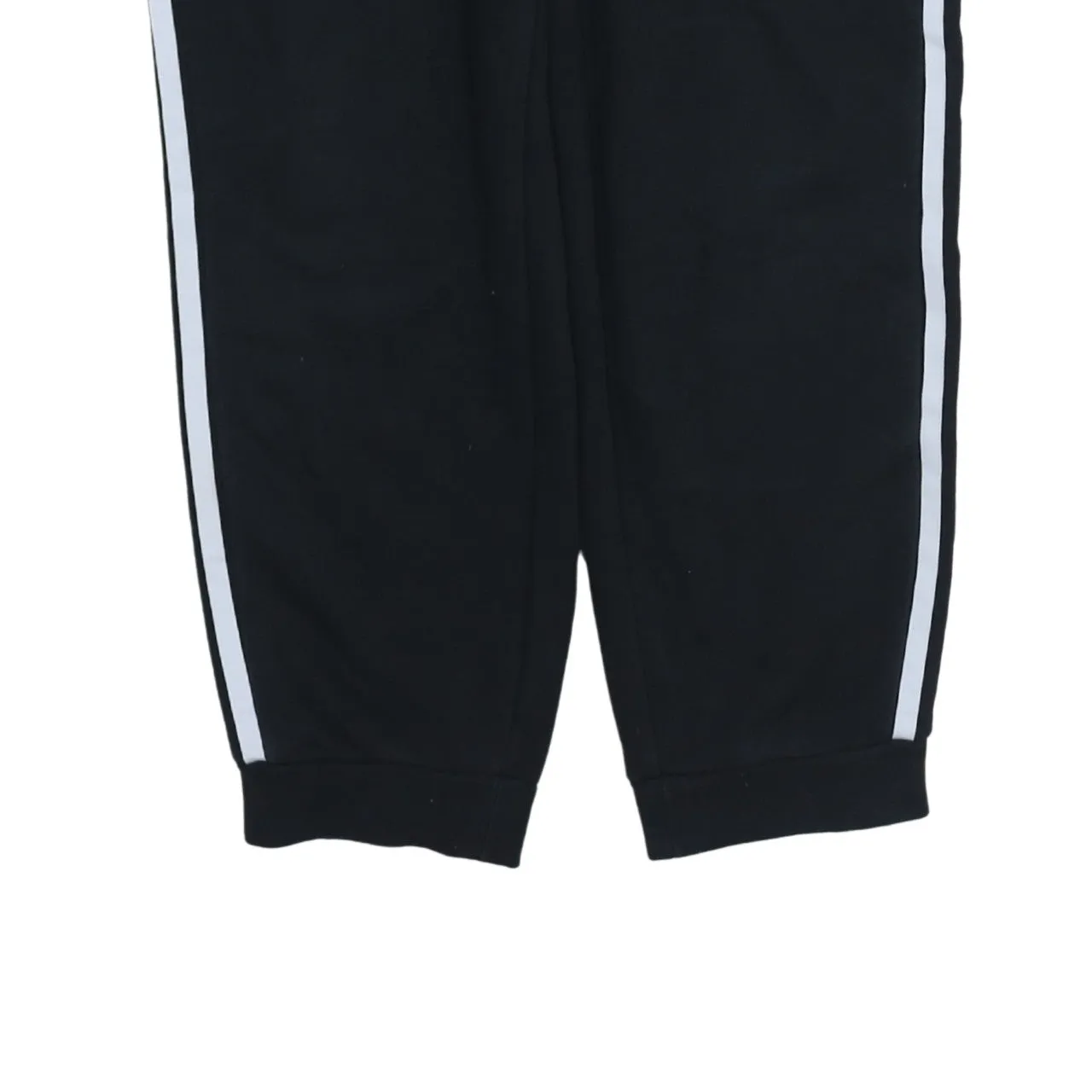 Adidas Black Joggers Women’s Medium Embroidered Trefoil Logo Side Stripes Sweatpants sold by Vintage Club product image thumbnail 4