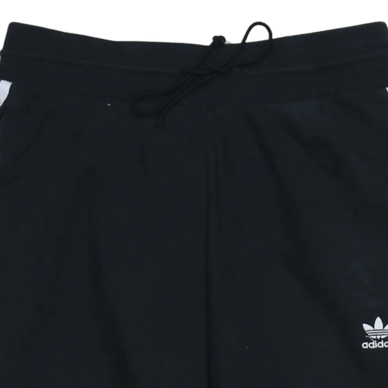 Adidas Black Joggers Women’s Medium Embroidered Trefoil Logo Side Stripes Sweatpants sold by Vintage Club product image thumbnail 3