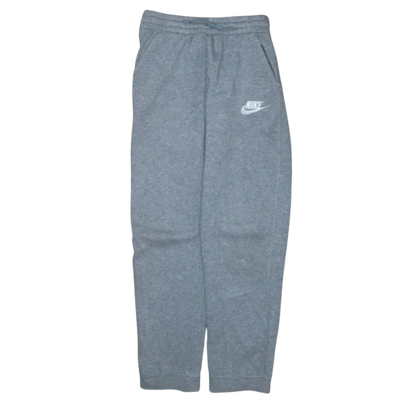 Nike Grey Joggers Men's XLarge Embroidered Swoosh Logo Fleece Lined Sweatpants sold by Vintage Club